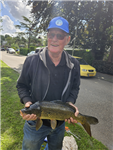 Bert Castricum wint wedstrijd met karper van 57 cm
